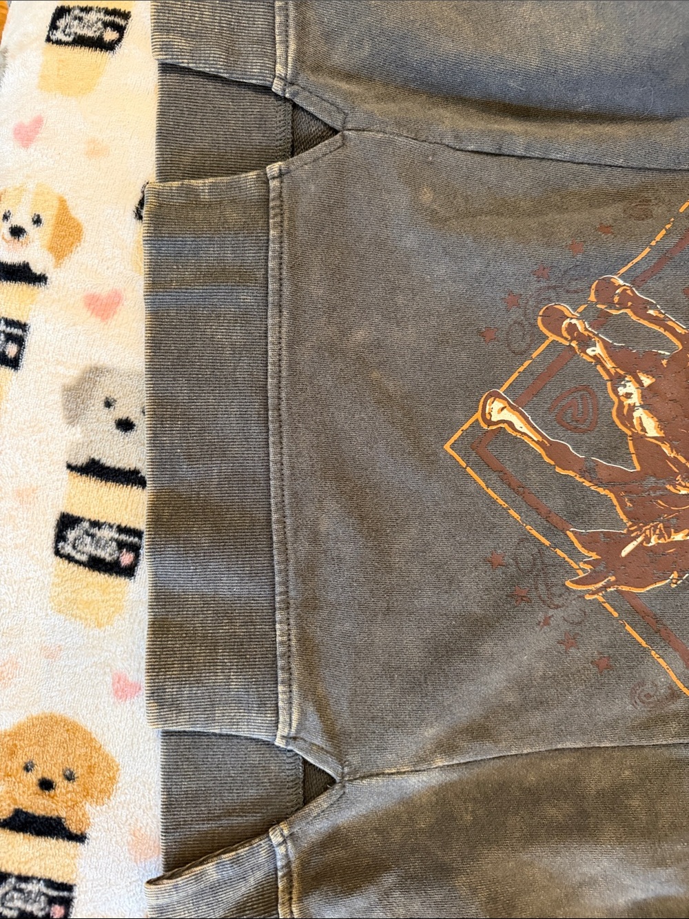 Rock & Roll Denim Vintage Inspired Washed Rodeo Graphic Pullover Sweatshirt OS S - Picture 2 of 6